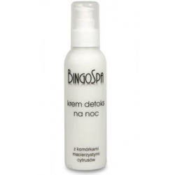 BINGOSPA Krem Detoks Nocny - Komórki Macierzyste Cytrusów - 135g